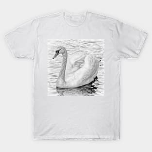 Swan on the water T-Shirt